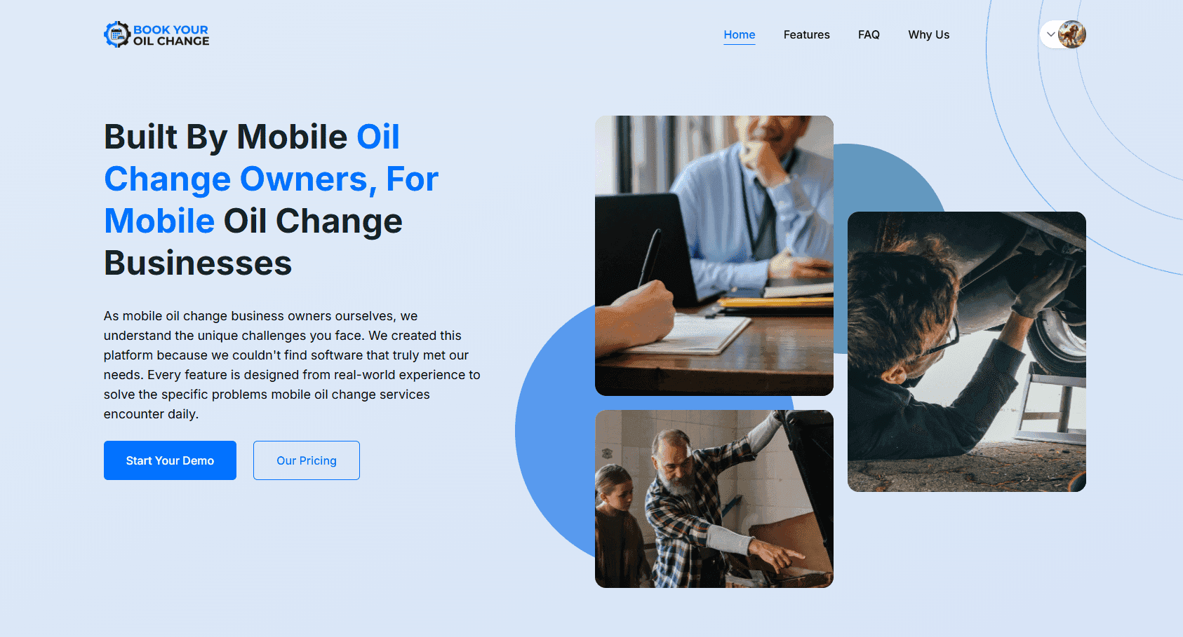 Book Your Oil Change